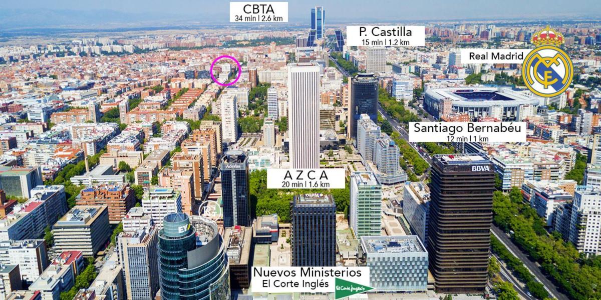 Bernabeu - Cuzco - Eurobuilding 2 Luxury Apartment 马德里 外观 照片
