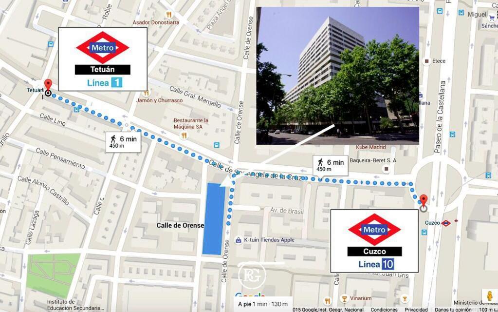 Bernabeu - Cuzco - Eurobuilding 2 Luxury Apartment 马德里 外观 照片